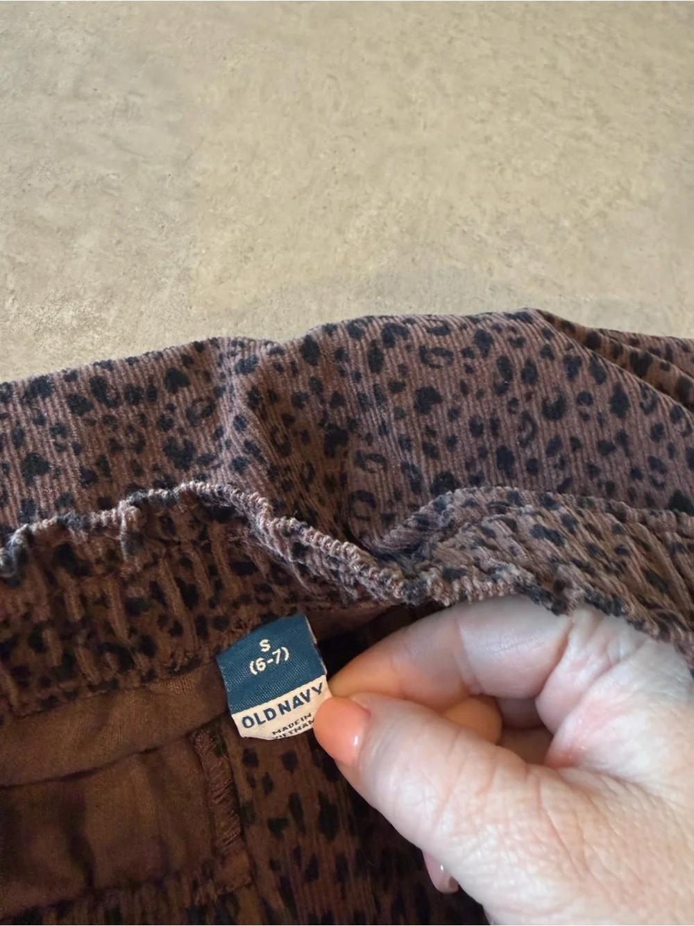 Girls Old Navy Leopard Print Mini Skirt